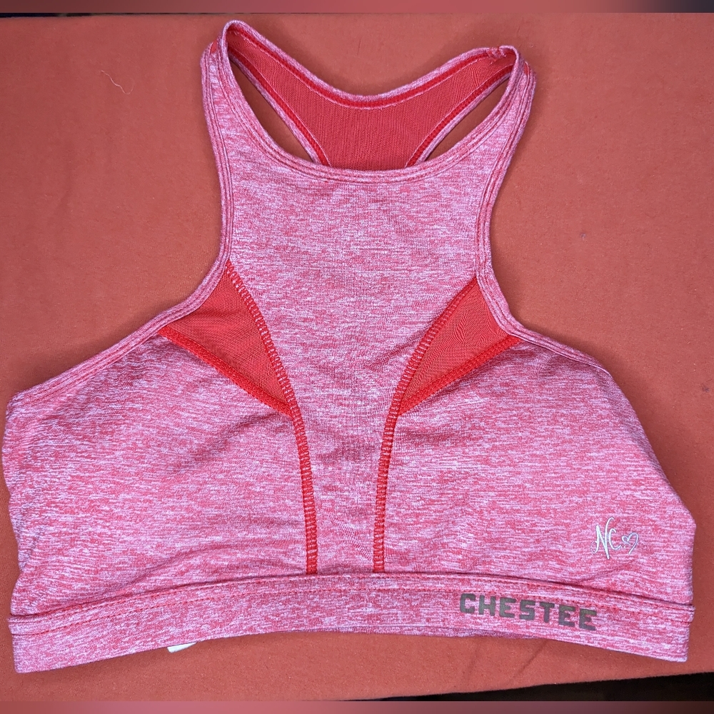 The Chestee High Impact Collarbone Protection Sports Bra Size 8